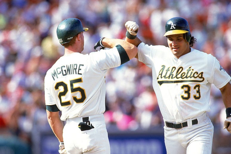 Jose Canseco and Mark McGwire
