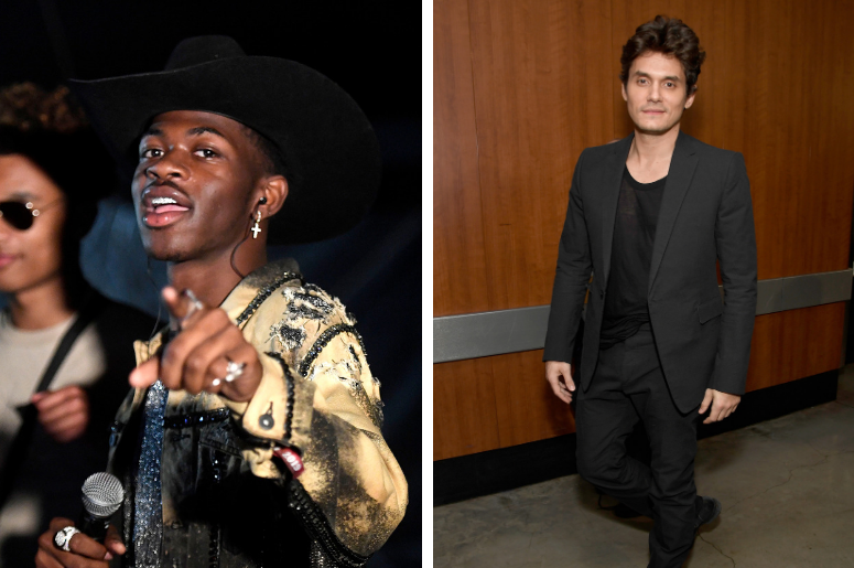 Lil Nas X and John Mayer Lil Nas X and John Mayer