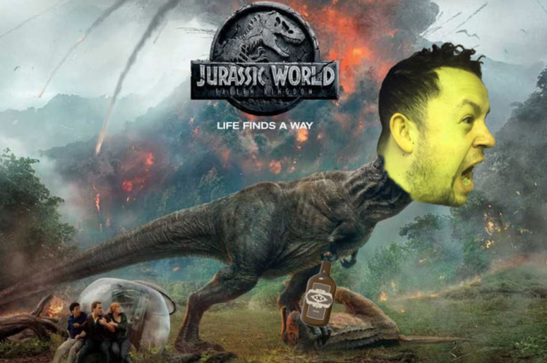 Drunk Movie Review - Jurassic Park: Fallen Kingdom Drunk Movie Review - Jurassic Park: Fallen Kingdom