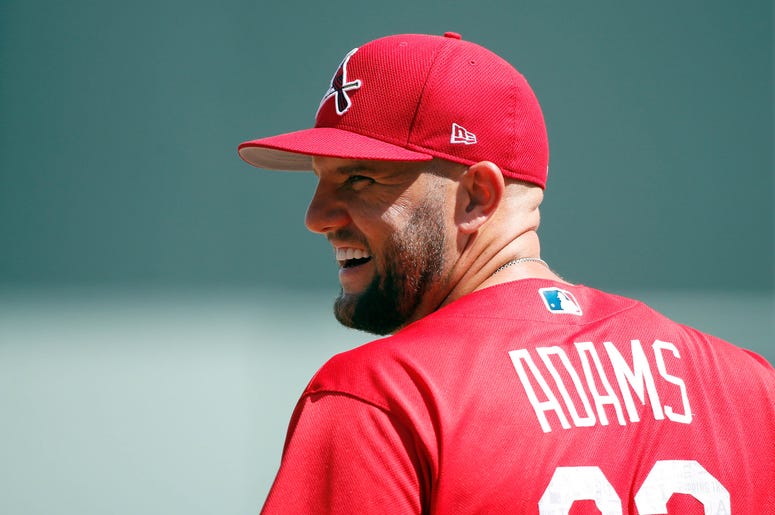 St. Louis Cardinals hitter Matt Adams St. Louis Cardinals hitter Matt Adams