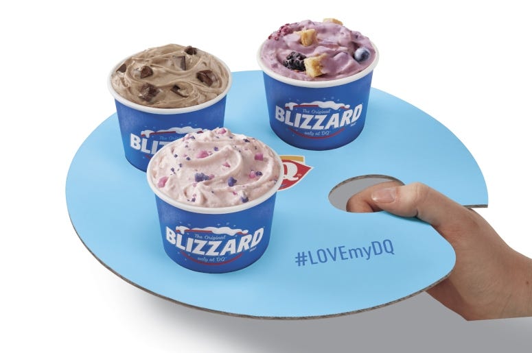 dairy queen s'mores blizzard