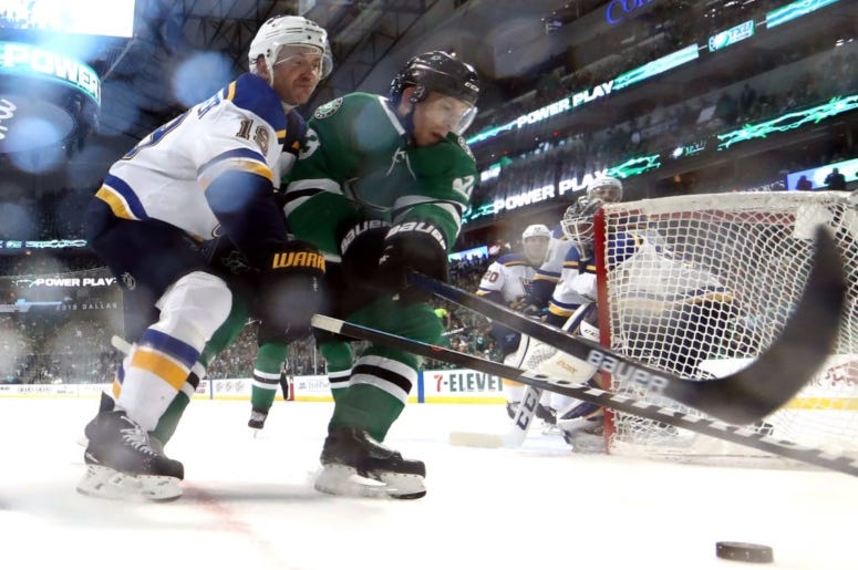 St. Louis Blues and Dallas Stars
