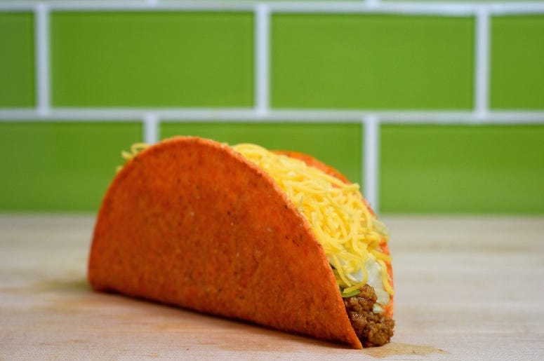 Doritos Locos Tacos from Taco Bell