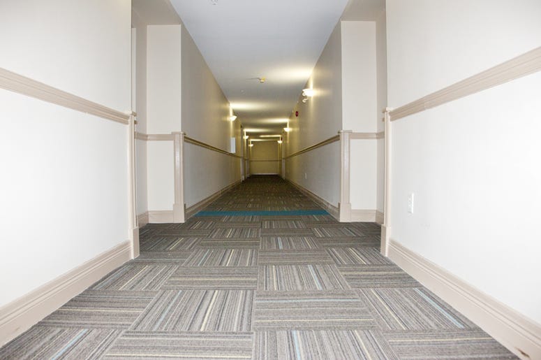 Stock image of apartment hallway. Stock image of apartment hallway.