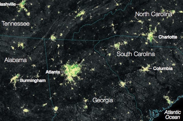 NASA lights
