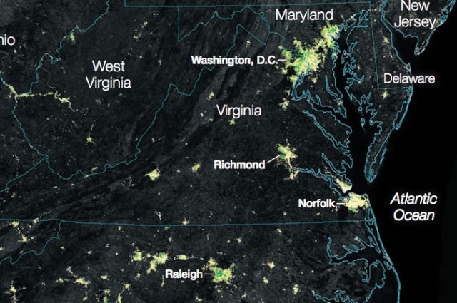 NASA lights