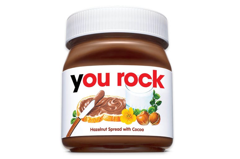 Jar of Nutella