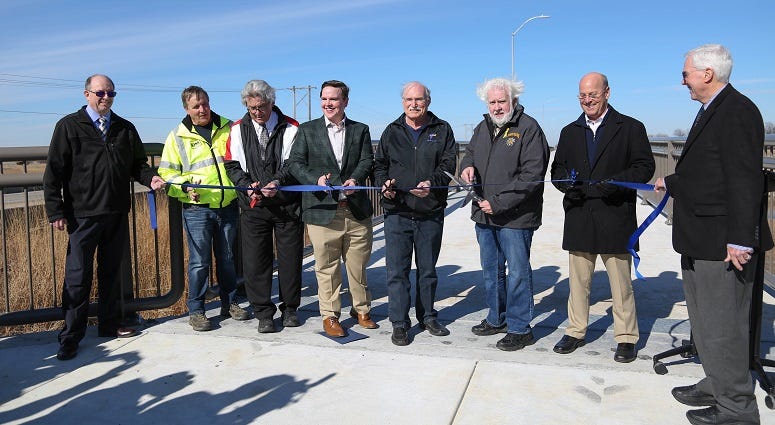 County dedicates new bridge