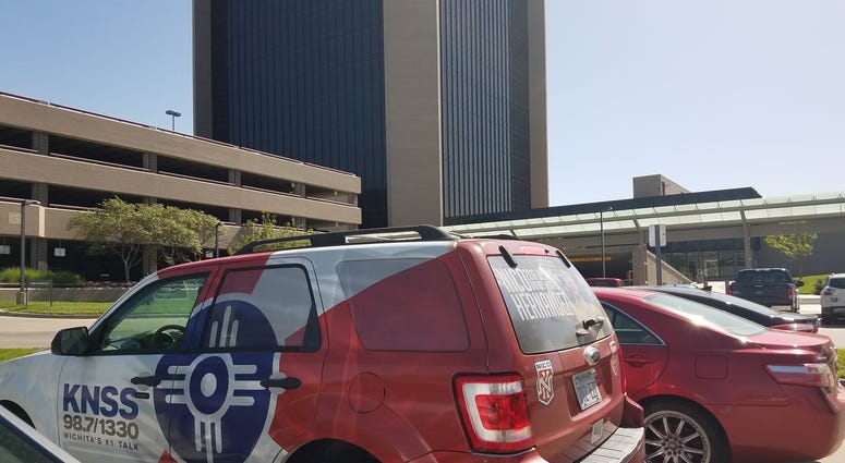A view of Wichita City Hall