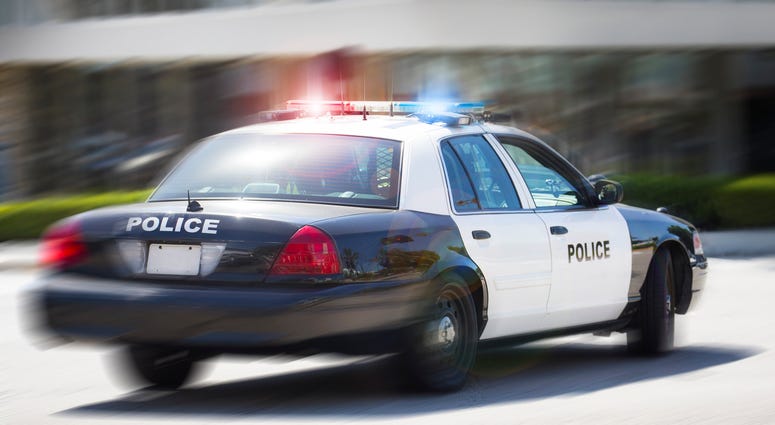 police car
