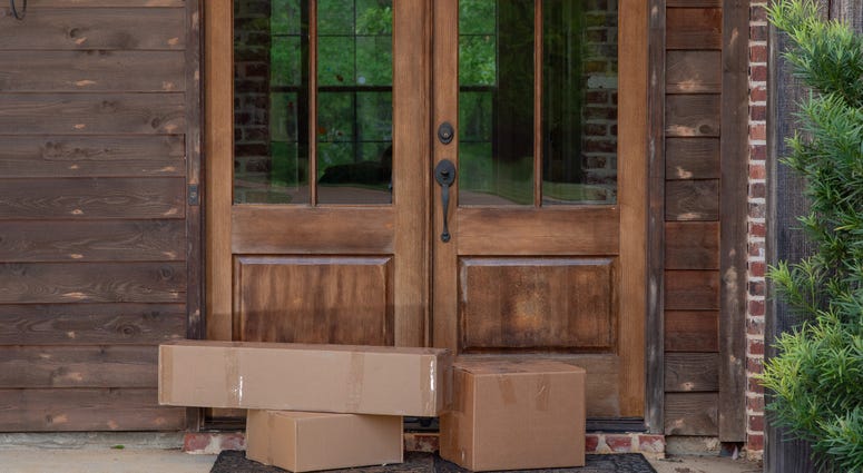 Packages On Porch