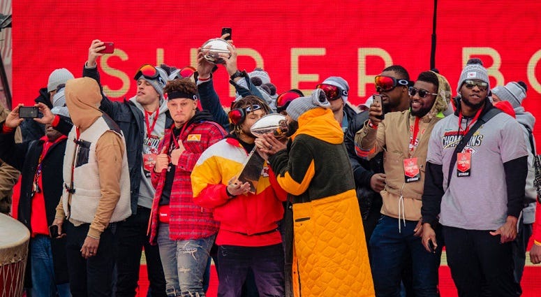 A week of celebrating a Chiefs Super Bowl championship