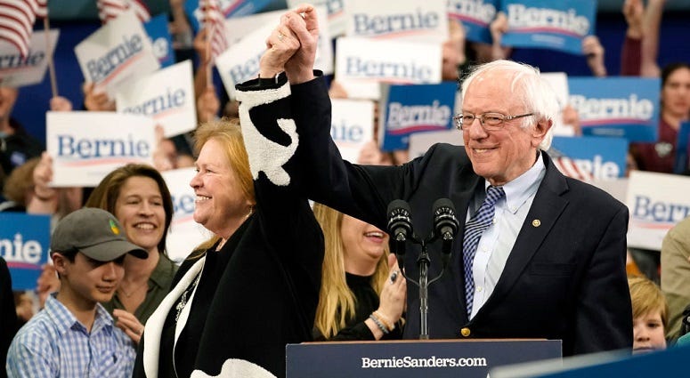 Sanders gets win in NH primary