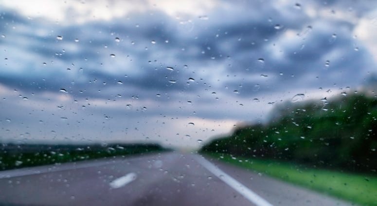wet road
