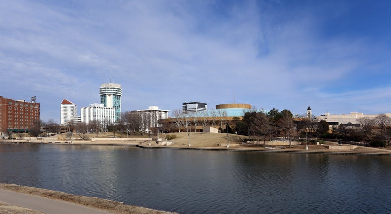 A view of the skyline of Wichita, Kansas