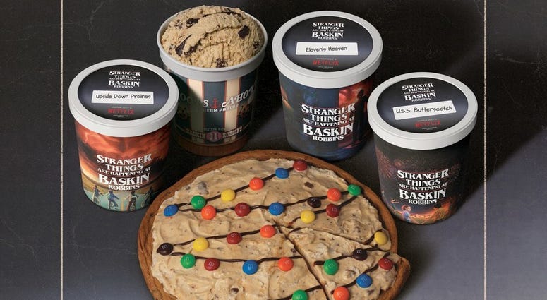 Baskin Robbins release of Stranger Things ice cream