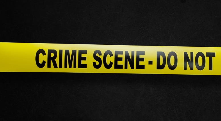 Crime scene yellow tape