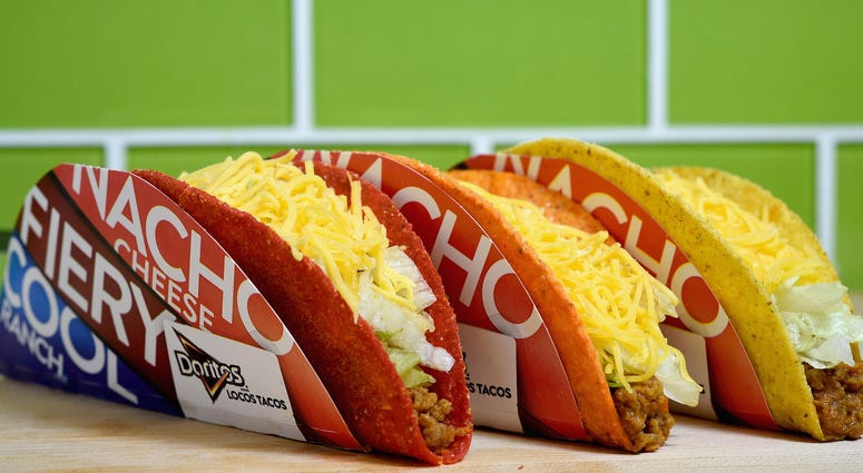 3 Doritos Locos tacos