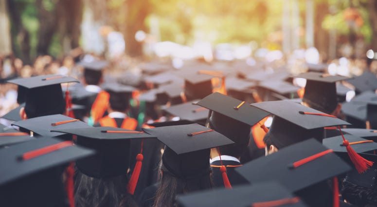 Group of Graduates during commencement