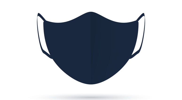 Protective mask from virus, pollution