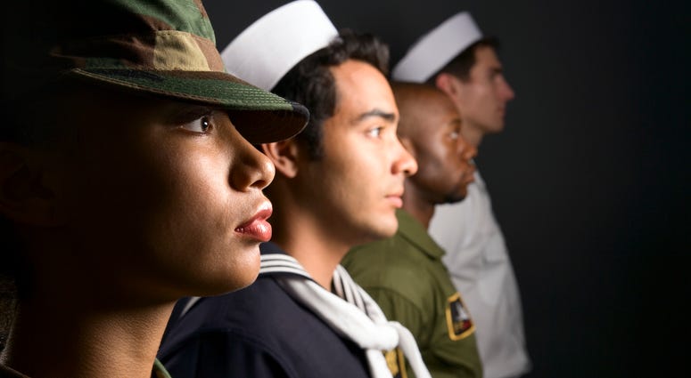 US military soldiers