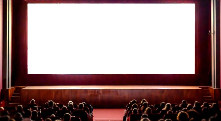 Movie theater screen