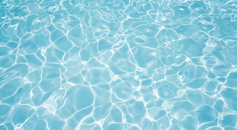 water in swimming pool