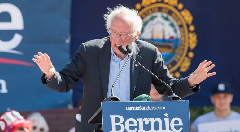 Democratic presidential candidate Sen. Bernie Sanders.