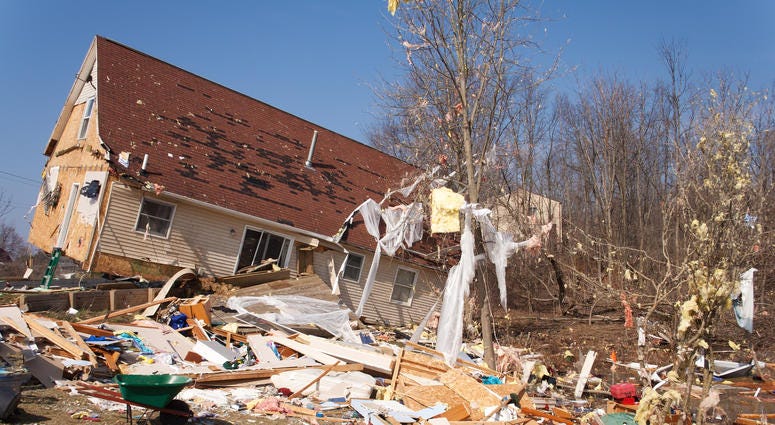 storm debris