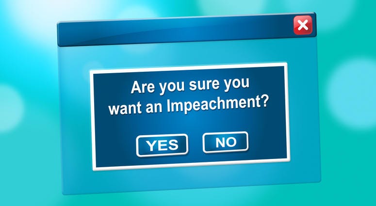 Impeachment Message Online