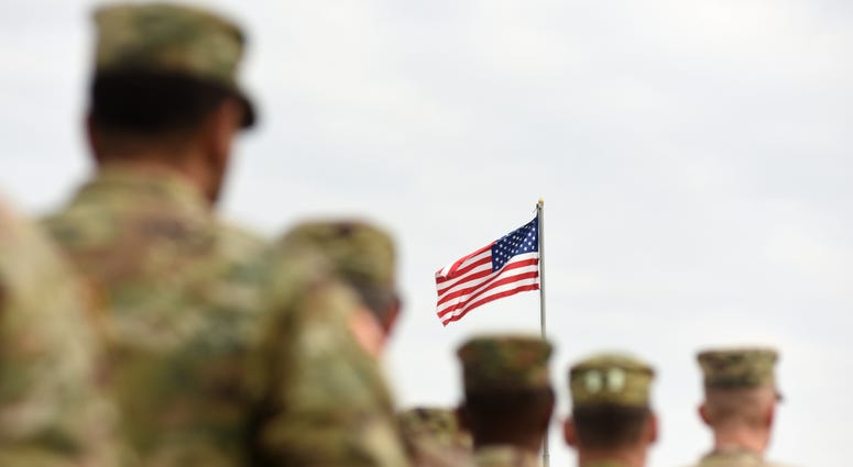 Picture of U.S. military troops