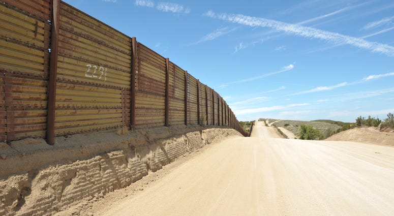 The southern USA-Mexican border