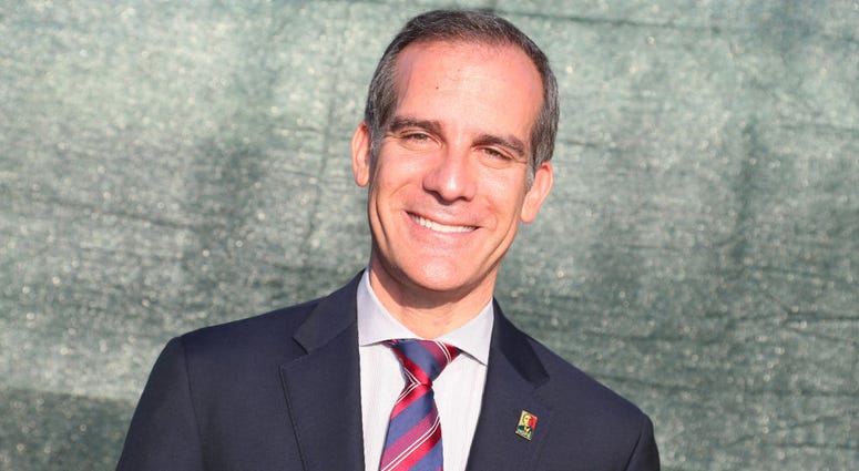 LA Mayor Eric Garcetti