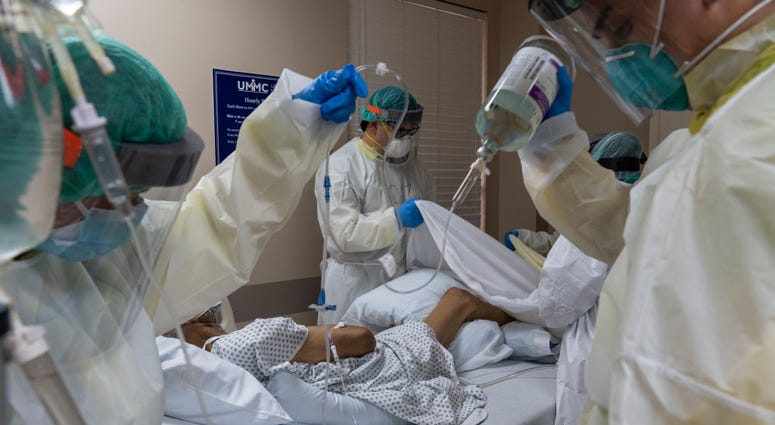 ICU COVID-19 (GETTY)