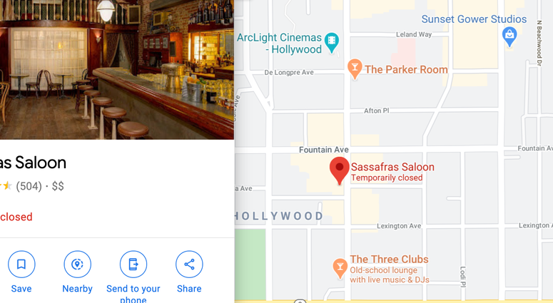 Sassafras Bar (Courtesy Google Maps)
