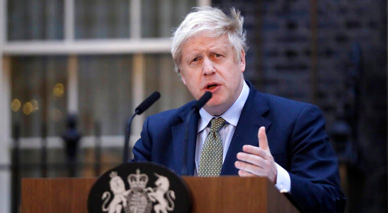 Boris Johnson AP