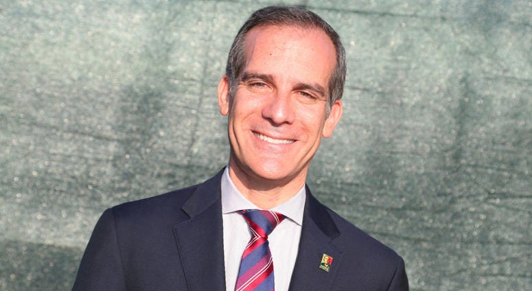 LA Mayor Eric Garcetti