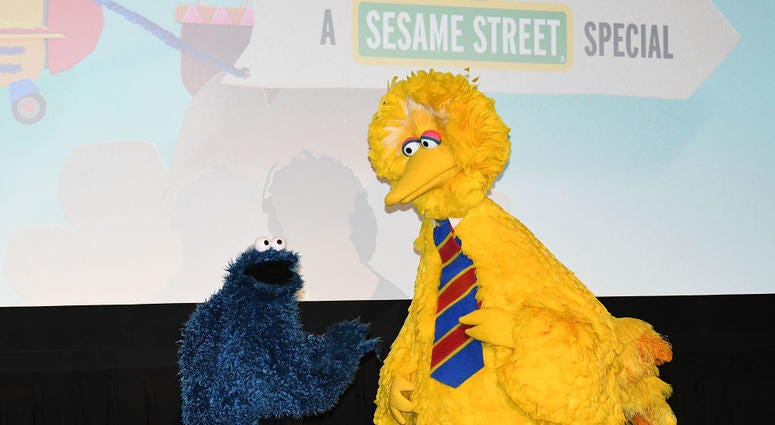 Big Bird, Oscar the Grouch, Getty