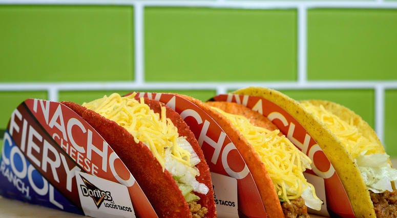 3 Doritos Locos tacos
