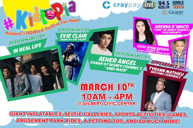 It’s Arizona’s KOOLest interactive festival built just for kids! It’s Arizona’s KOOLest interactive festival built just for kids!