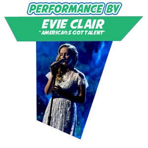 Performance by: Evie Clair Performance by: Evie Clair