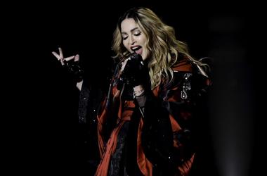 Jan 23, Miami, FL, USA; Recording artist Madonna performs during her Rebel Heart Tour stop at the American Airlines Center. Mandatory Credit: Ron Elkman-USA TODAY NETWORK