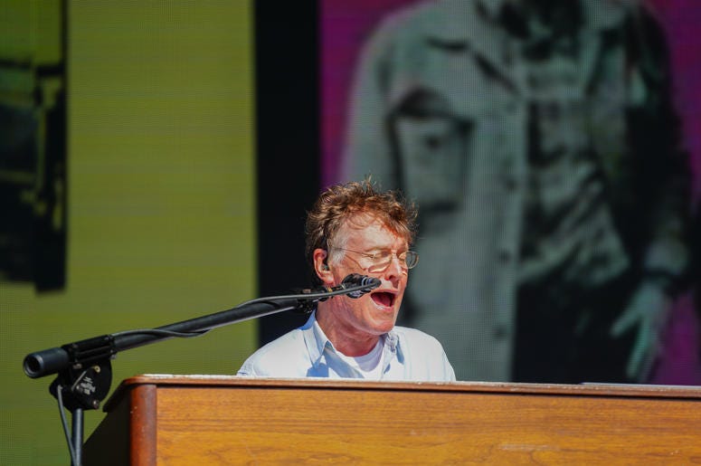 7/8/2018 - Steve Winwood performing live on the Great Oak stage at the 2018 British Summer Time Festival in Hyde Park in London. Photo date: Sunday, July 8, 2018. Photo credit should read: Richard Gray/EMPICS (Photo by PA Images/Sipa USA) *** US Rights On
