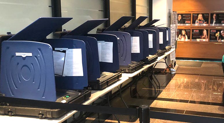 Early Voting, Voting Machine, Vote Early voting in Texas