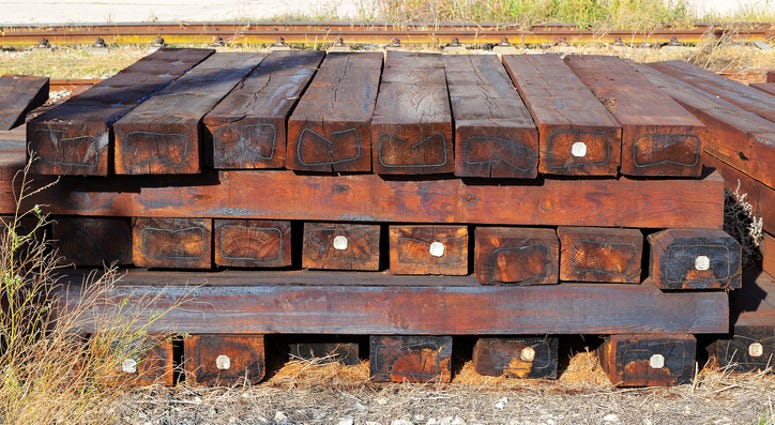 wooden railway posts wooden railway posts