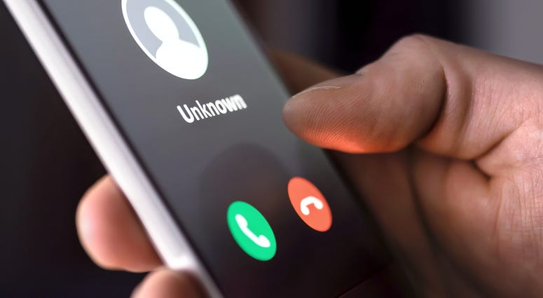 Phone call from unknown number Phone call from unknown number