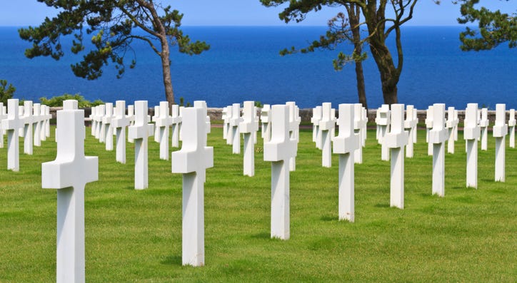 American military cemetery near Omaha Beach, Normandy American military cemetery near Omaha Beach, Normandy