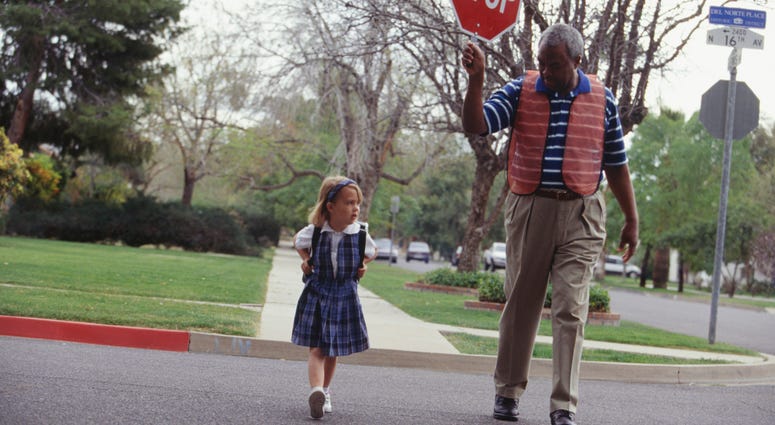 School Crossing, School, School Crossing, School,