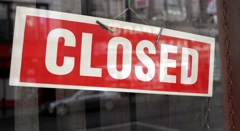 Store Closed Sign Store Closed Sign