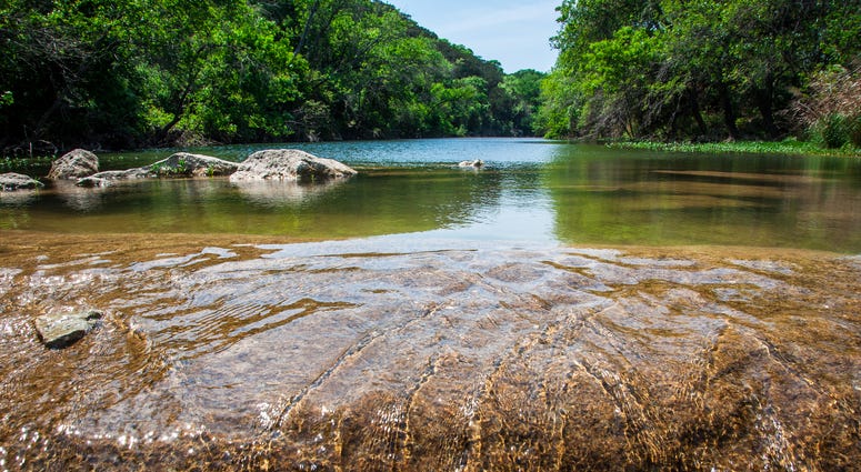 Crystal Clear Running Water Greenbelt Austin Crystal Clear Running Water Greenbelt Austin
